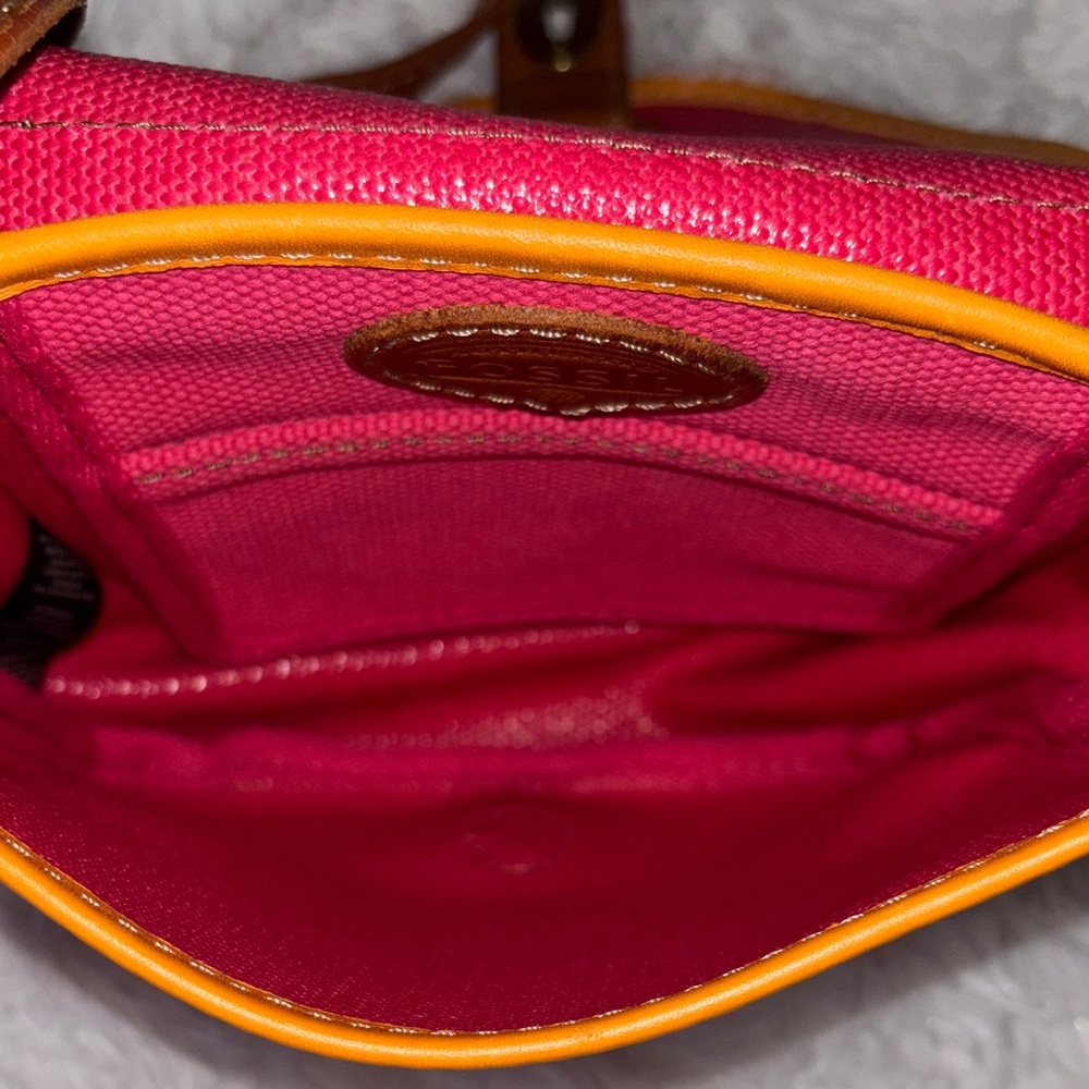 Fossil Pink and Brown Crossbody Bag - Picture 5 of 5